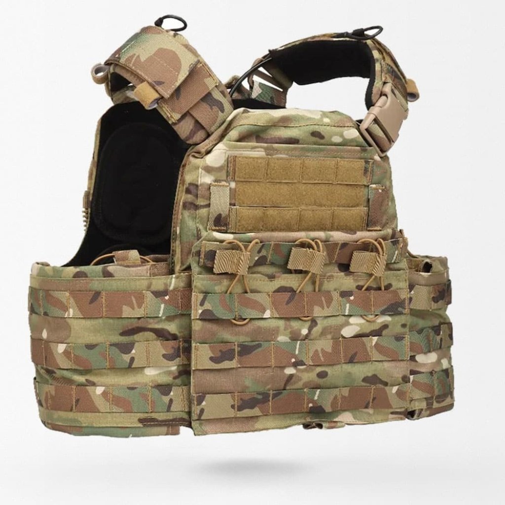 Russian Modular Chest Rig With Front And Back Plates 