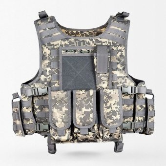 Military Vest With Mag Pouches UCP