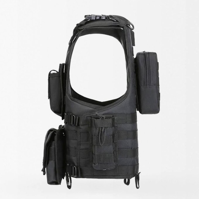 Military Vest With Mag Pouches