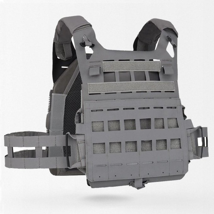 SPC plate carrier Grey
