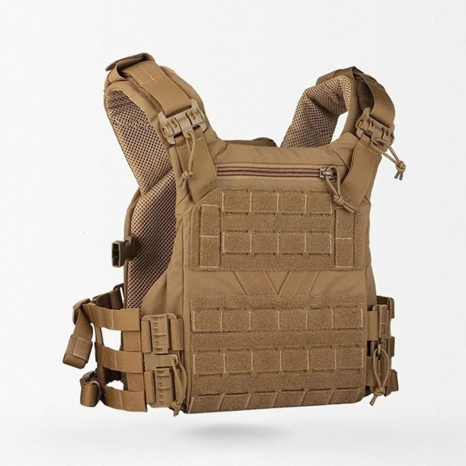Soft armor plate carrier Coyote Brown