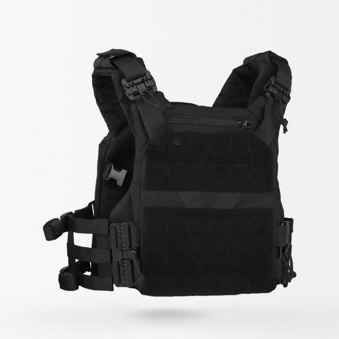 Soft armor plate carrier Black