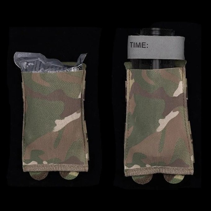 Multicam Magazine Pouch For Tactical Vest