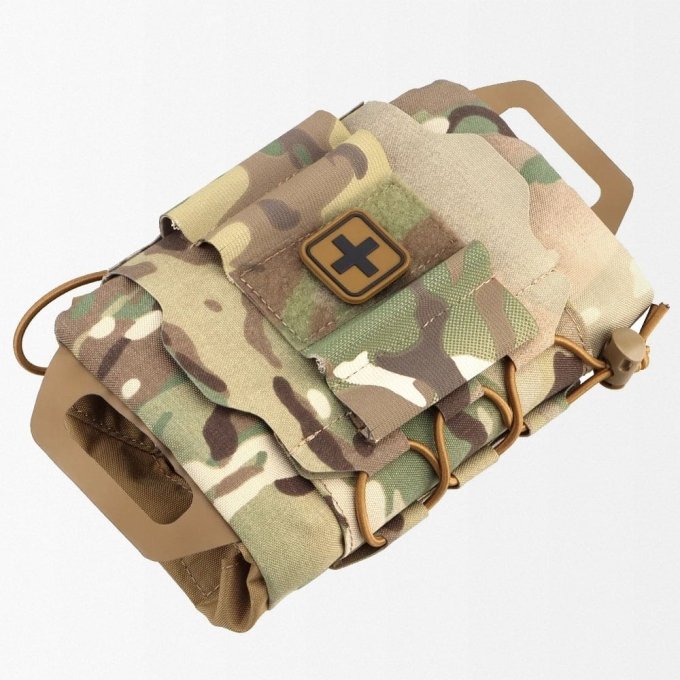 Tactical Vest Medical Pouch Multicam