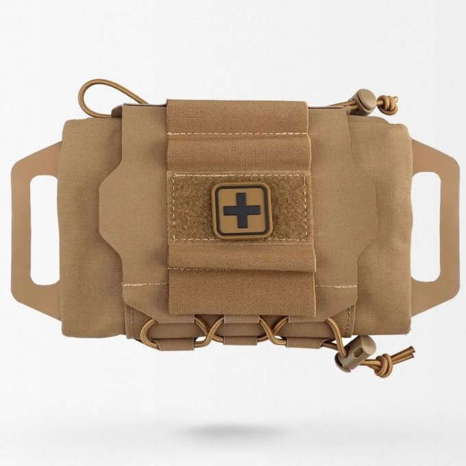 Tactical Vest Medical Pouch Coyote Brown