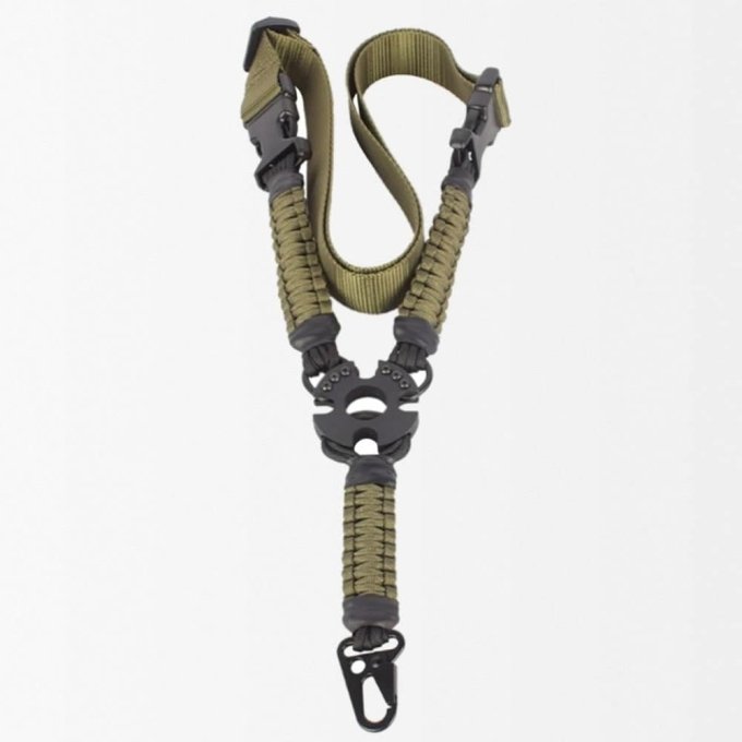 Tactical Vest Rifle Sling Green