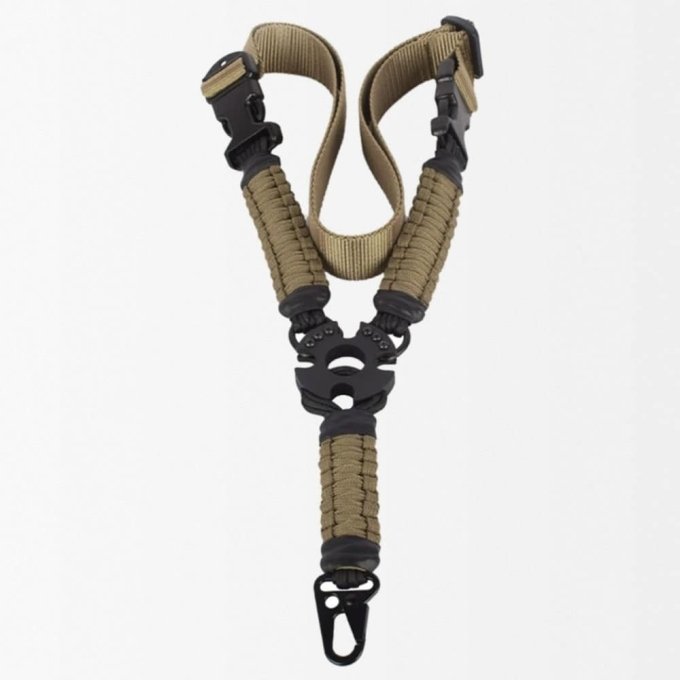 Tactical Vest Rifle Sling Tan