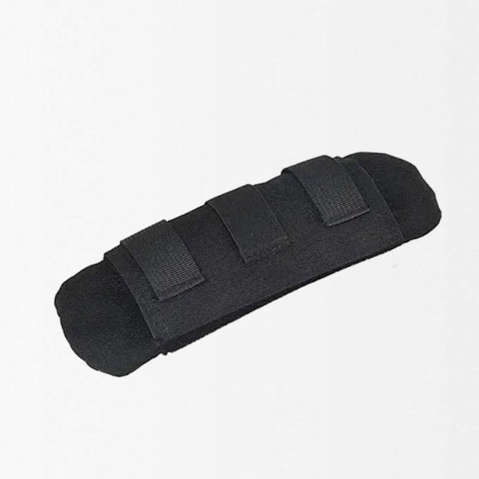 Tactical Vest Shoulder Strap Pad Black