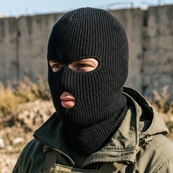 Spetsnaz balaclava 3 hole Knitted