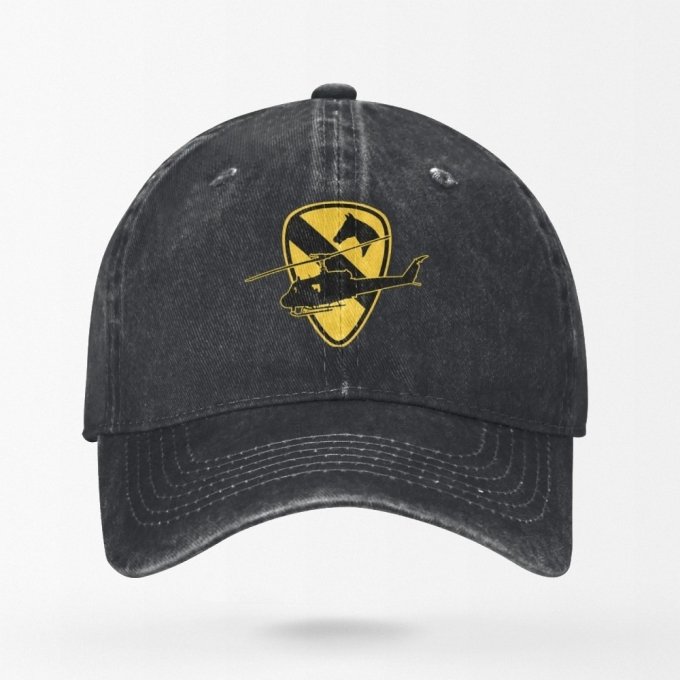 1st cavarly division vietnam veteran cap - Image 4
