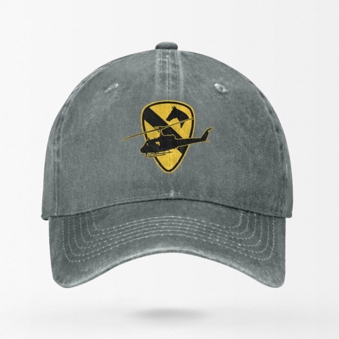 1st cavarly division vietnam veteran cap - Image 8