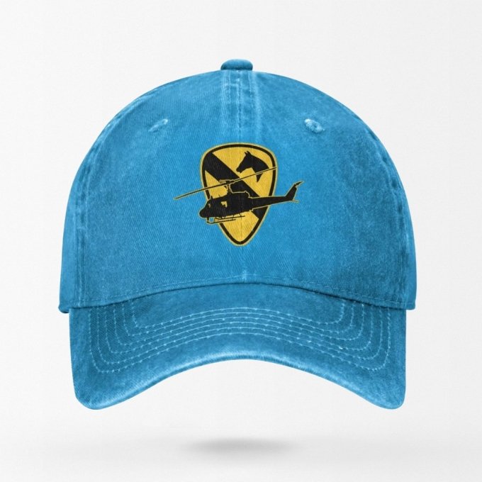 1st cavarly division vietnam veteran cap - Image 6
