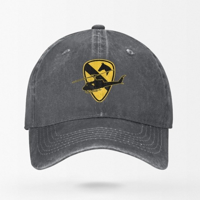 1st cavarly division vietnam veteran cap - Image 9