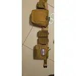 Padded combat belt with pouch and key bouckle photo review