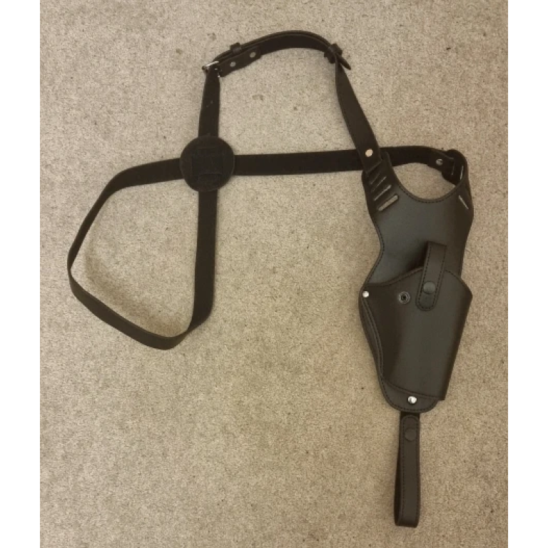 Shoulder pistol holster leather photo review