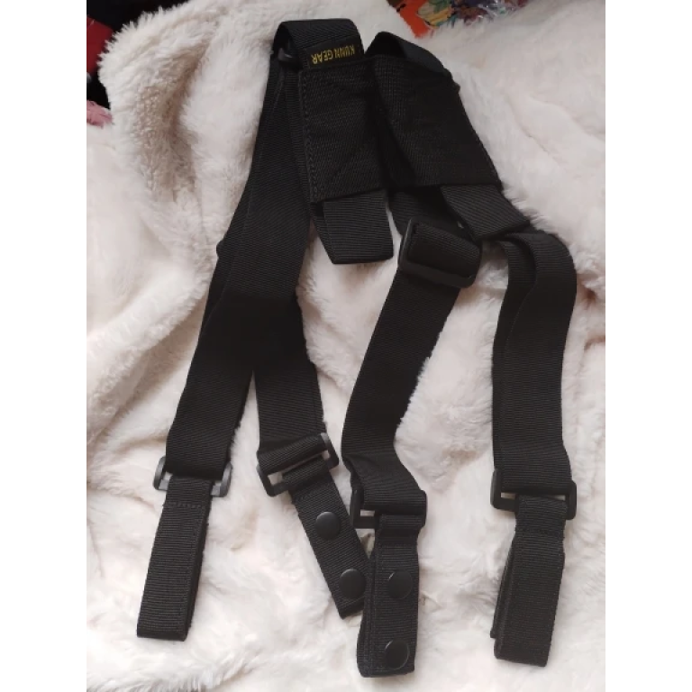 Tactical belt loop suspenders photo review