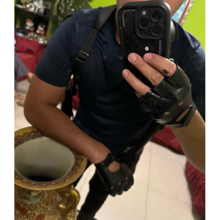 Leather underarm holster photo review