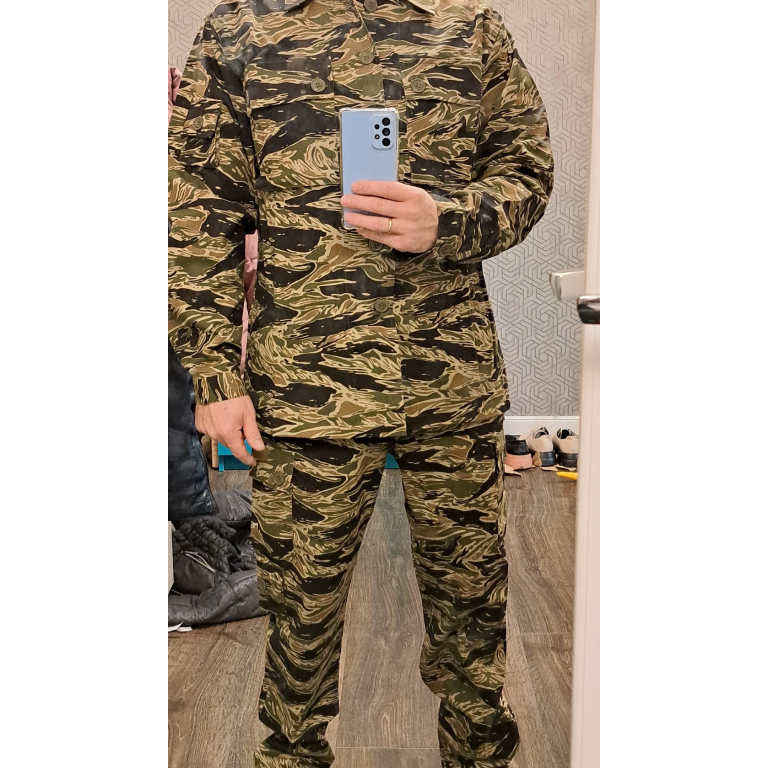 Vietnam tiger stripe camouflage photo review
