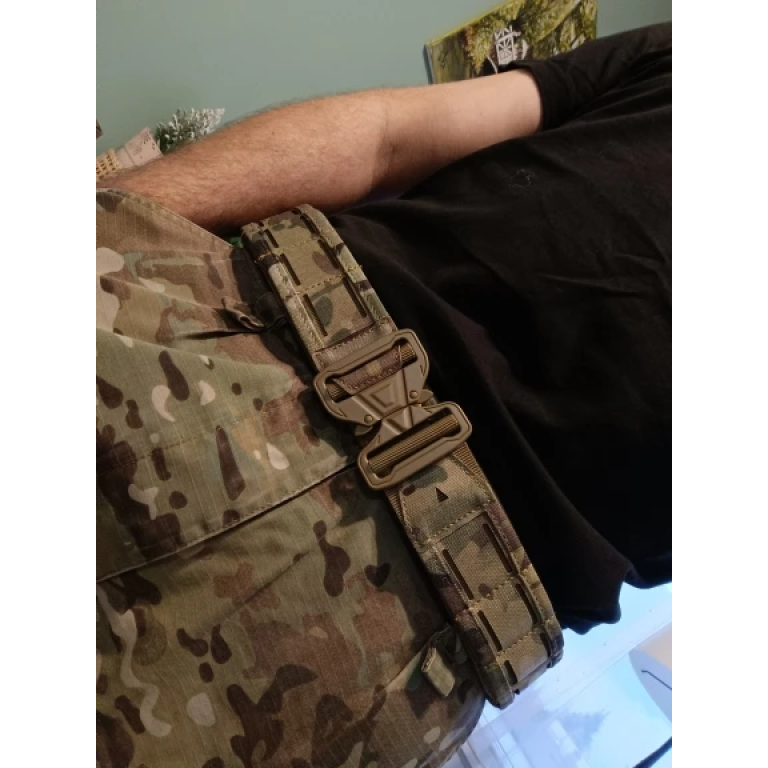 Tactical lazer combat molle waist belt photo review