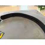 Tactical belt with automatic buckle photo review