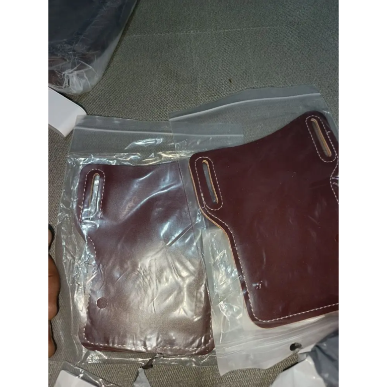 Leather phone holster photo review
