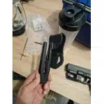 Black double stack P80 holster photo review