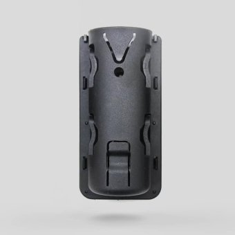 Baton holster for duty belt