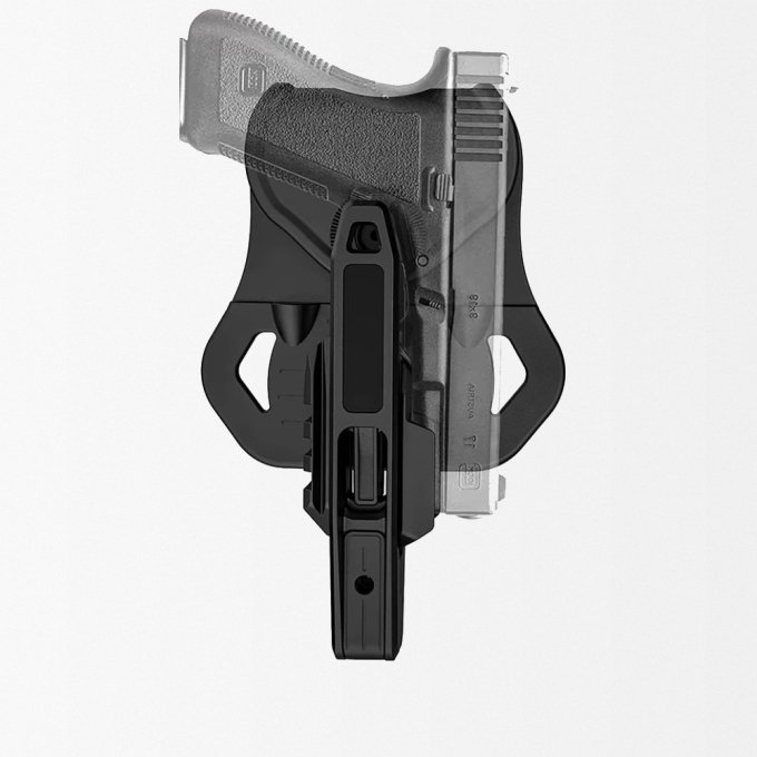 Black double stack P80 holster - Image 2