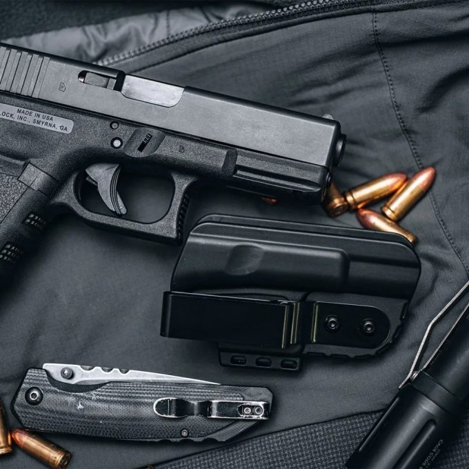 Black iwb concealed carry holster - Image 3