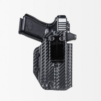 Carbon fiber gun holster