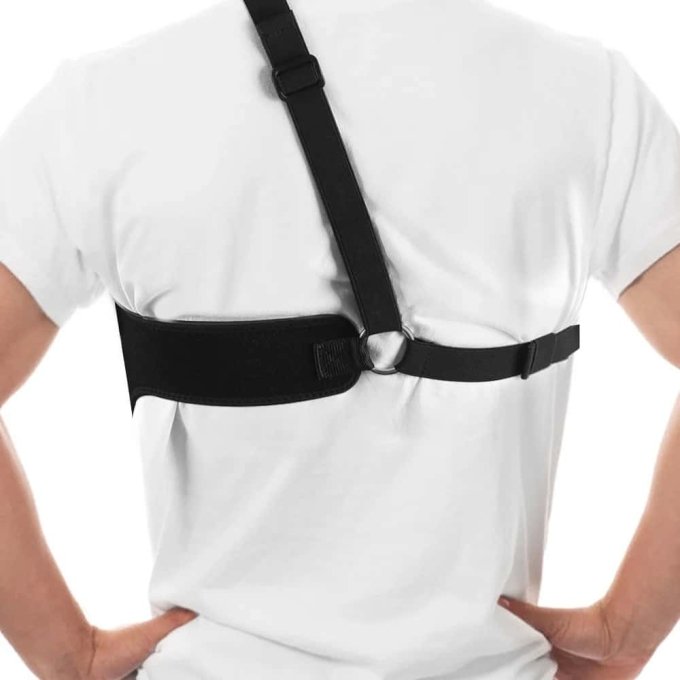 Chest gun holster with mag pouch - Image 2