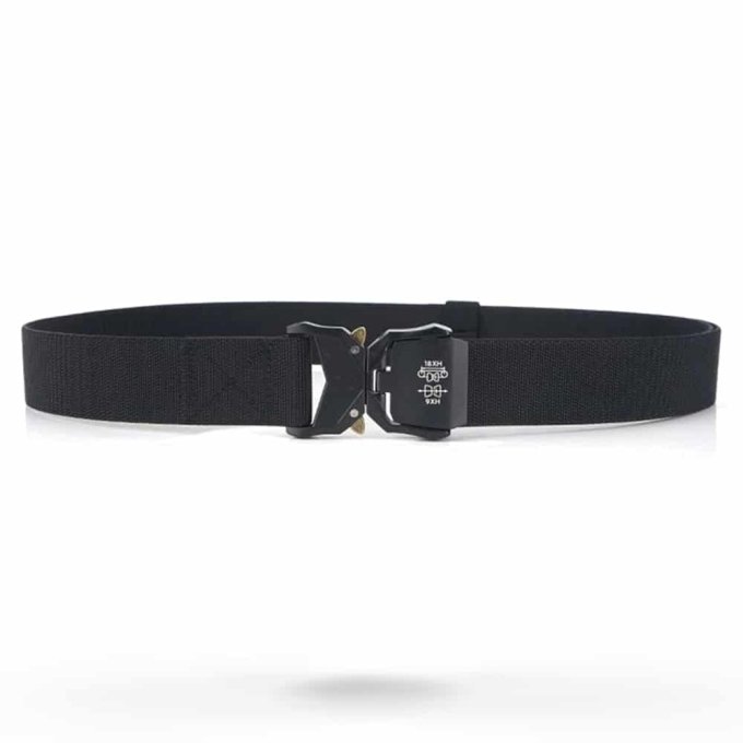 Elastic tactical belt with key & bottle buckles - Image 3