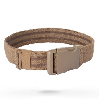 Elastic tactical leg belt