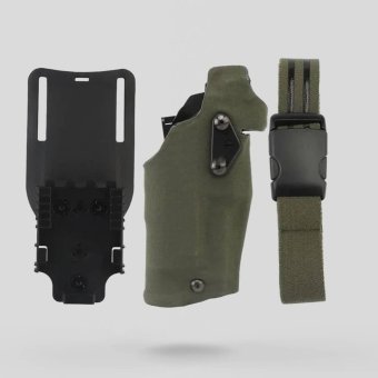 Green drop leg glock 17 holster