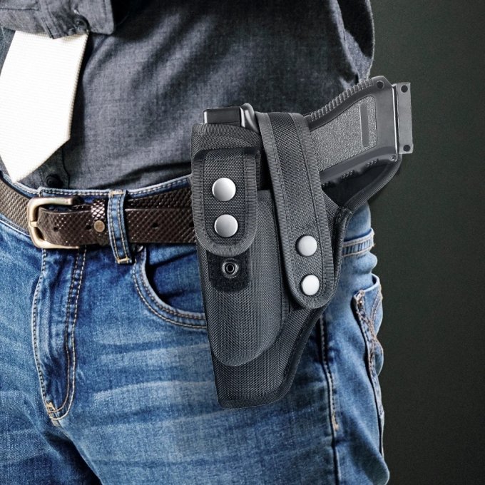 Holster with magazine pouch - Image 3