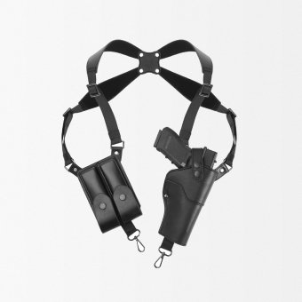 Leather underarm holster