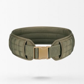 Padded molle combat belt