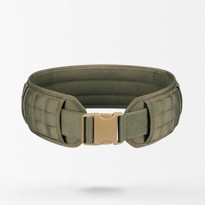 Padded molle combat belt