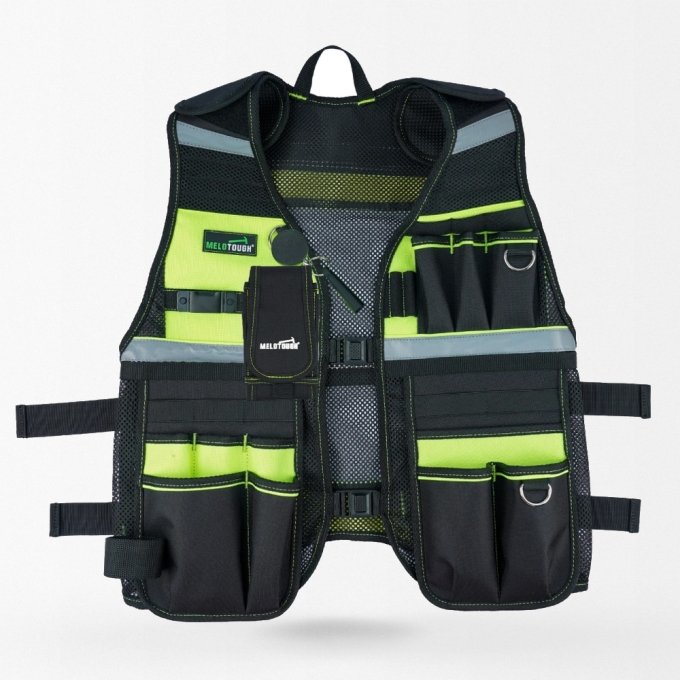 Reflective tactical vest