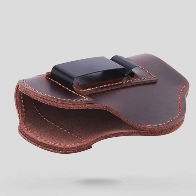 Right handed leather glock holster