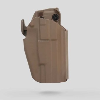Right quick release gun holster