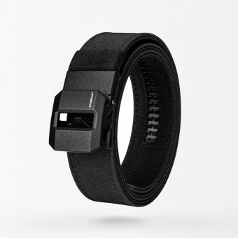 Tactical belt with automatic buckle