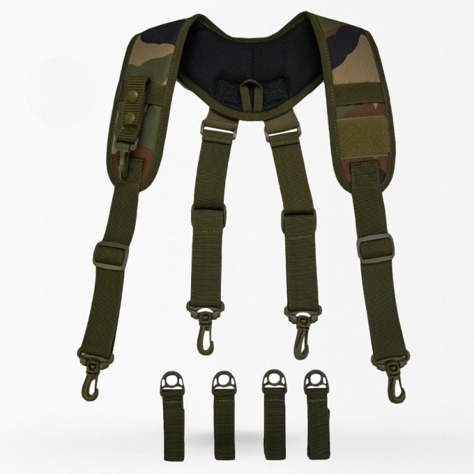 Tactical duty belt suspender with key holder - Image 2