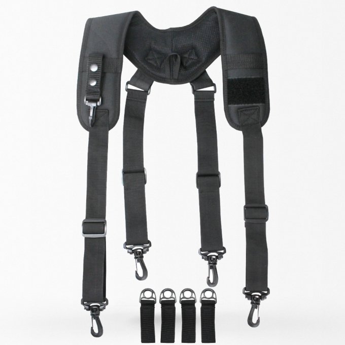 Tactical duty belt suspender with key holder - Image 3