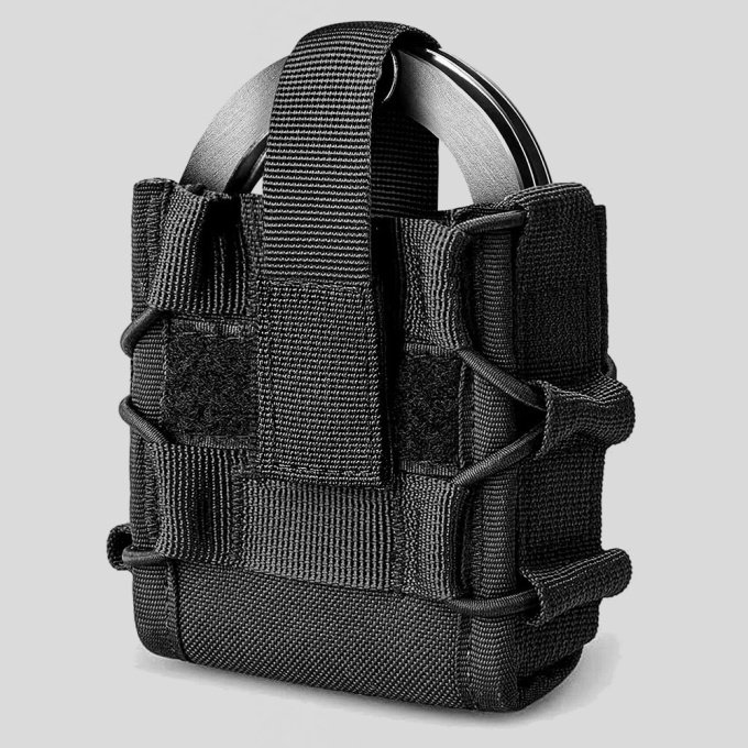 Tactical handcuff holster