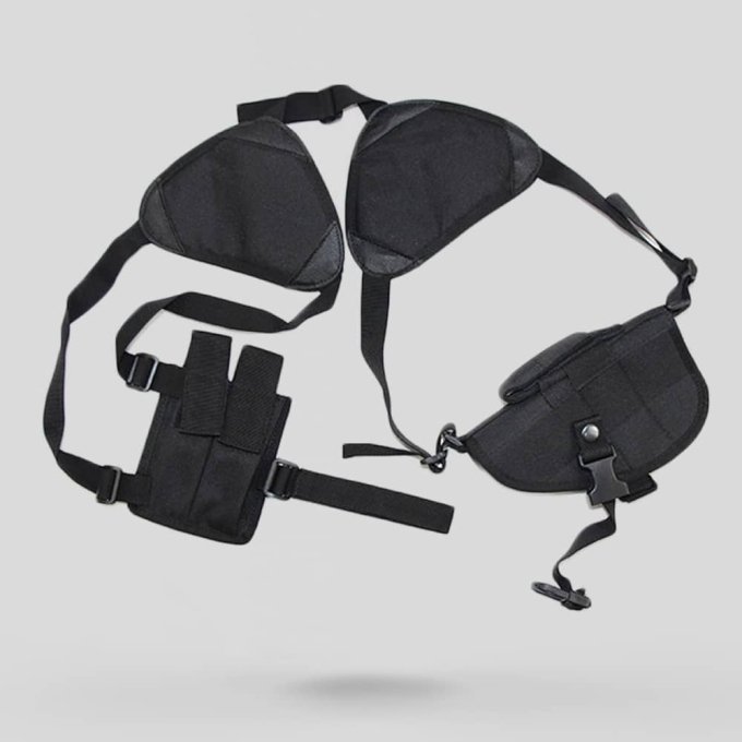 Tactical shoulder holster