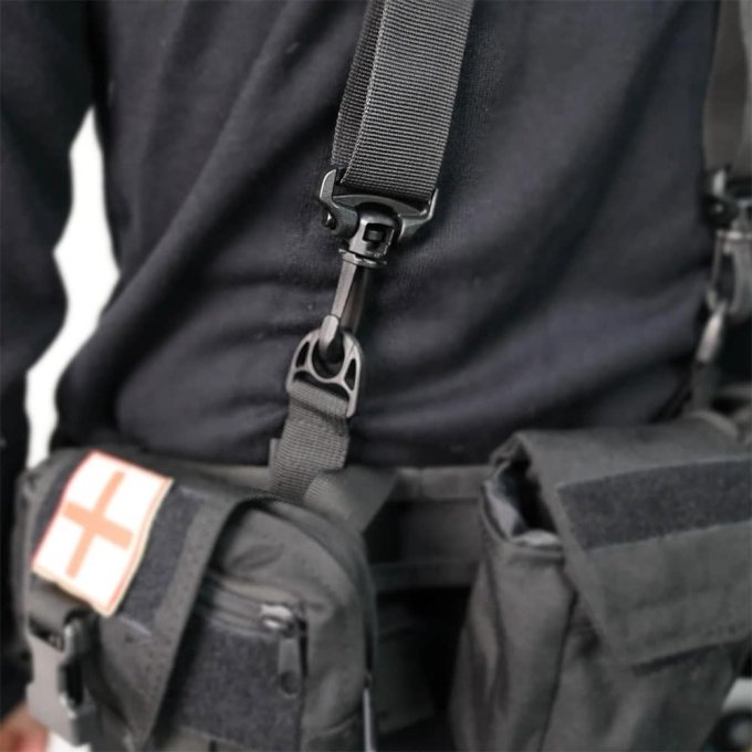 Tactical suspenders with wide backing - Image 4