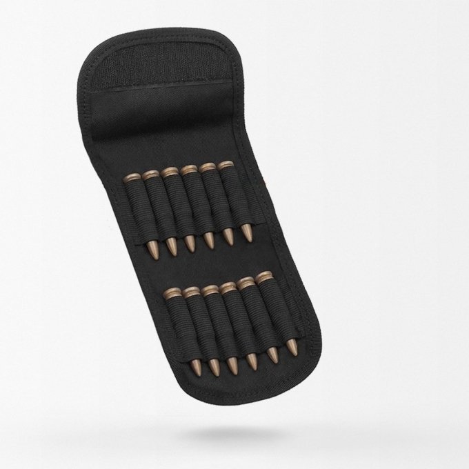 12 round foldable shotgun pouch