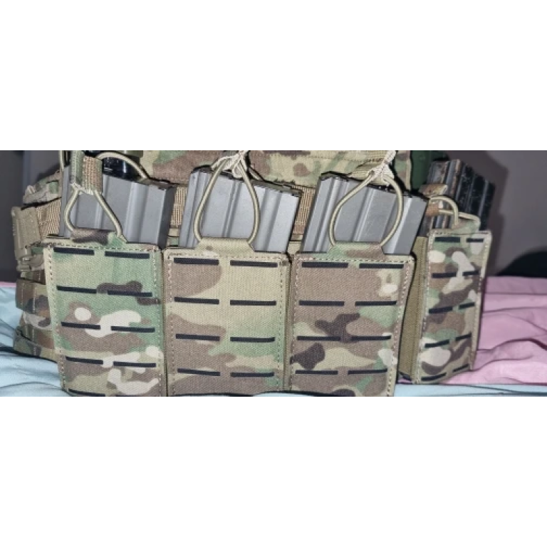 Triple open top mag pouch photo review
