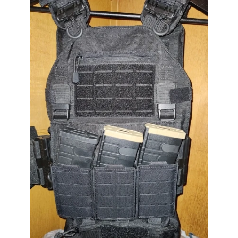 Triple open top mag pouch photo review